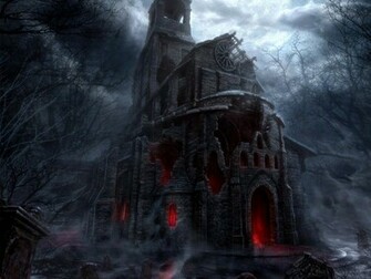 Haunted House Wallpaper HD Jpg