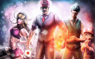Video Games Super Mario Luigi Realistic Princess Peach