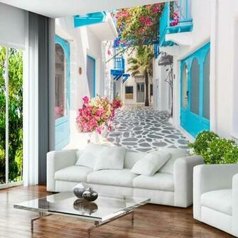 Wallpaper Photo 3d Romantic Wall Murals Landscape
