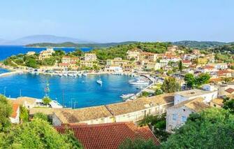 Wallpaper Sea Greece Corfu Avlaki Image