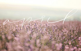 April Calendar Wallpaper