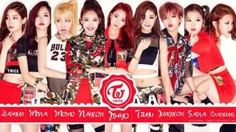 Twice K Pop Wallpaper HD Background Image