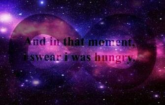 Infinity Galaxy Quotes Wallpaper