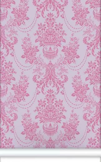 Pink Nursery Damask Wallpaper For The Home