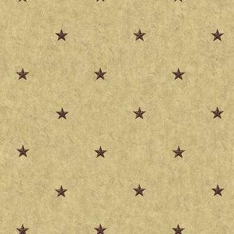 York Wallcoverings Ct1923 Country Book Barn Star Spot Wallpaper