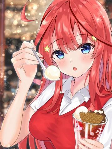 Nakano Itsuki Go Toubun No Hanayome Ice Cream