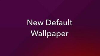 This Is The New Ubuntu Wallpaper