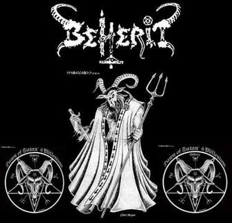 Beherit With Image Black Metal Heavy Art
