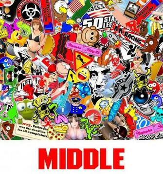 Sticker Bomb Sheet Jdm Honda Decal Long X Each 3m Wrap