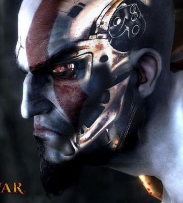 God Of War Face Sketch Wallpaper Teahub Io