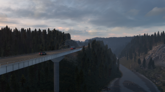 Video Game American Truck Simulator HD Wallpaper