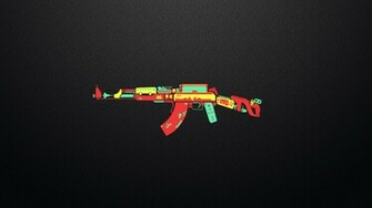 Ak Controller Game Weapon Funny Humor Wallpaper