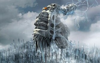 Machine Science Fiction Sci Fi Organism Desktop Wallpaper