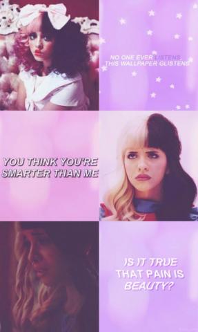 Melanie Martinez Lyrics Purple Aesthetic Dollhouse Alphabet Boy