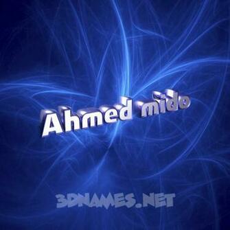 Pre Of Plasma For Name Ahmed Mido