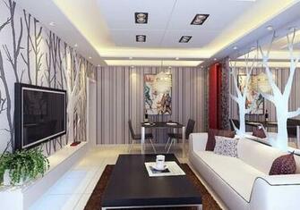 Tree Wallpaper For Tv Wall Interior Design