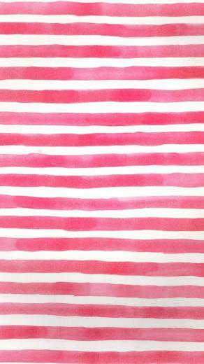 iPhone Wallpaper Watercolor Stripes Pink Colors Pattern