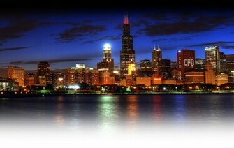 Related Pictures Chicago Skyline HD Wallpaper