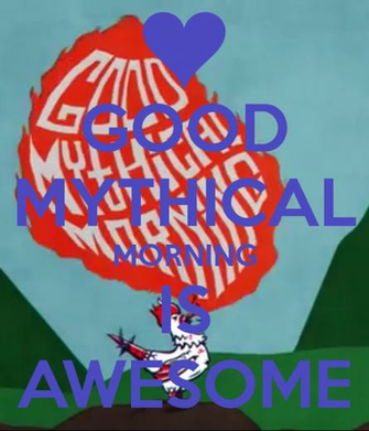 Good Mythical Morning Is Awesome Keep Calm And Carry On Image