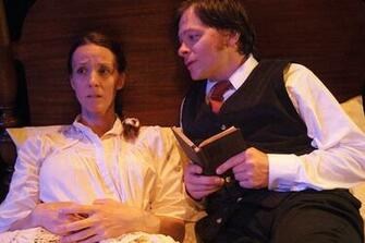 Sturm And Ed Krystosek In The Mill Theatre S Yellow Wallpaper