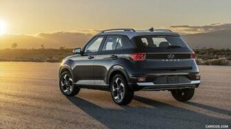 Hyundai Venue Rear Three Quarter HD Wallpaper