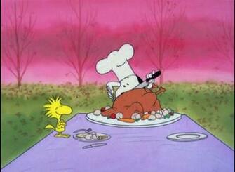 Snoopy And Woodstock S Thanksgiving Wallpaper