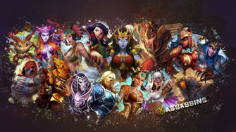 Smite Assassins Wallpaper Ratatoskr Edition By Getsukeii On