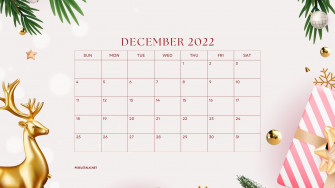 December Calendar Background HD Net