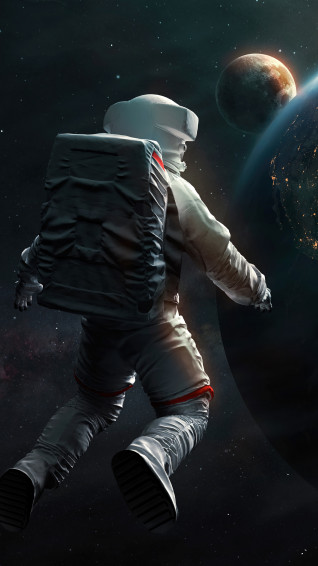 Astronaut Space Planet 4k Wallpaper iPhone HD Phone 5320f