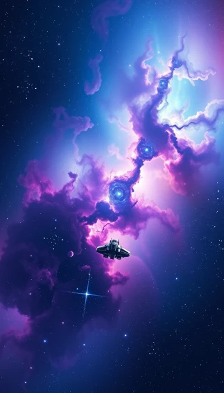 Real Space Phone Wallpaper