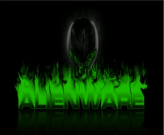 Green Alienware Wallpaper
