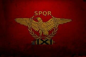 Roman Legion Flag Computer Wallpaper Desktop Background
