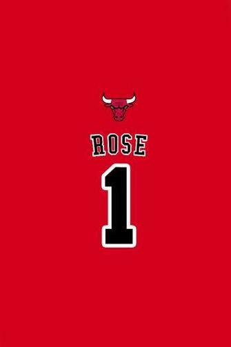 Something Profound Derrick Rose Away Jersey iPhone Wallpaper