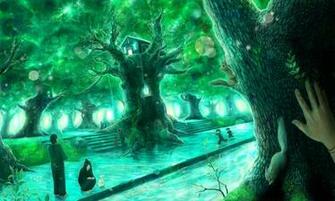Anime Forest Wallpaper Wallpoper