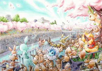 Eeveelutions Wallpaper By Mintshadow2