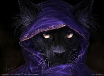 C2190 Purple Mage Leopard Furry High Resolution HD Wallpaper Of Wild