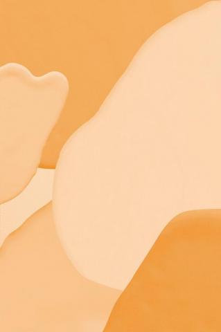 Pastel Orange Acrylic Texture Background Minimal Design