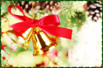Christmas Wallpaper Beautiful Bells Merry