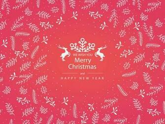 Merry Christmas Floral HD Wallpaper For X