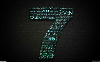 Lucky Number Seven Wallpaper Open Walls Clip Art Library