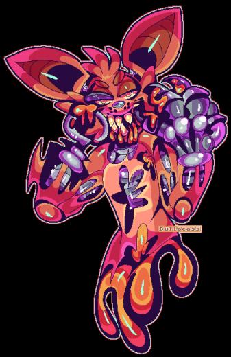 Foxy The Pirate Fox By Gullacass