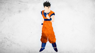 Ultimate Gohan Minimalisitc Wallpaper By Khunlimited On