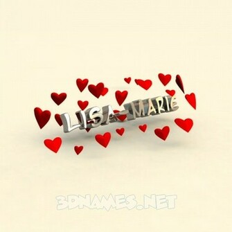 Pre Of In Love For Name Lisa Marie