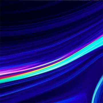 Abstract Blue Led 4k iPad Air Wallpaper