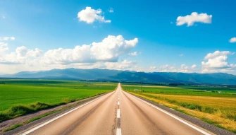Open Road Wallpaper