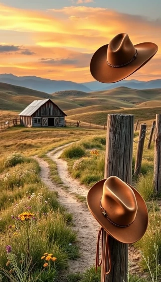Country Western Wallpaper