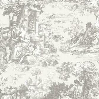 Show Details For Isabella Grey Toile
