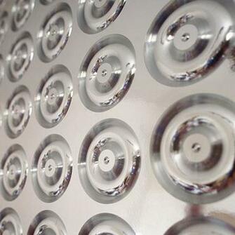3d Foils Beware The Moon Skulls Wallpaper Made In England