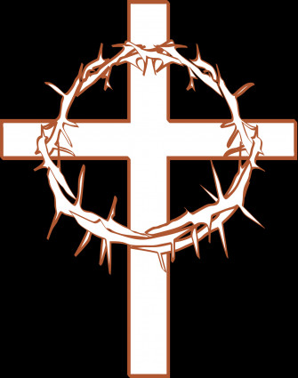 Crownof Thornson Christian Cross Wallpaper
