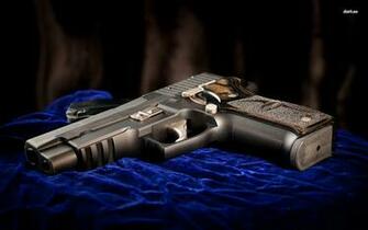 Sig Sauer Pistol Wallpaper Photography
